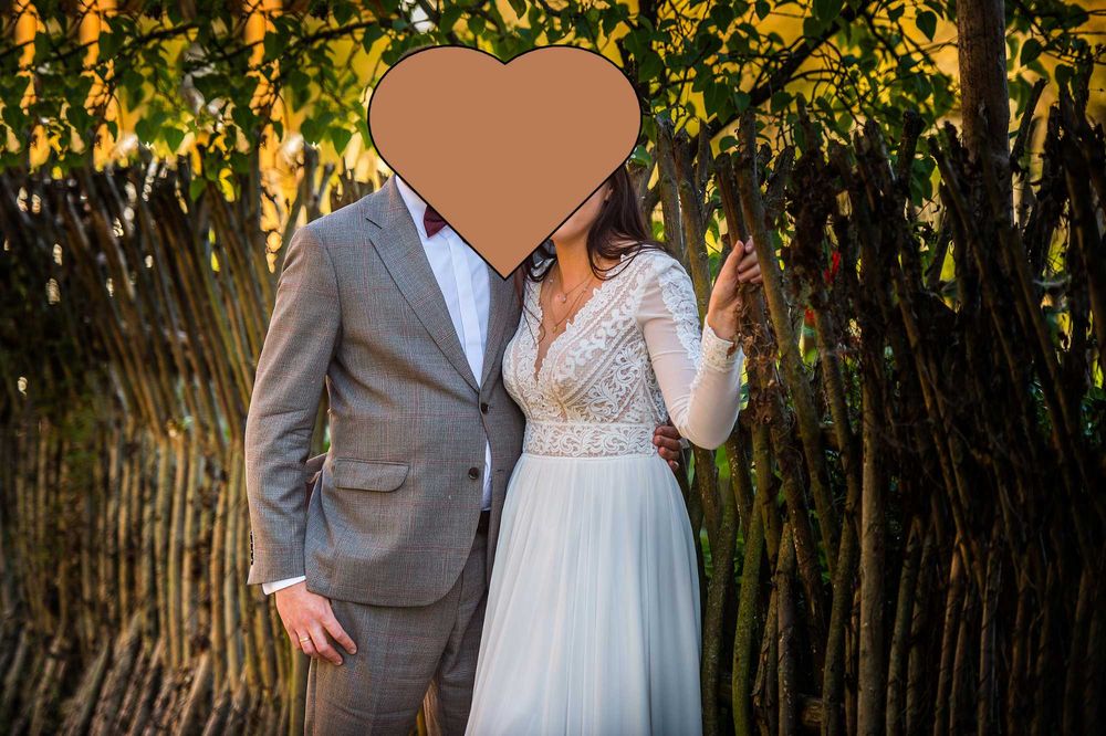 Suknia ślubna rozmiar 38 Herm's Bridal Kinsley