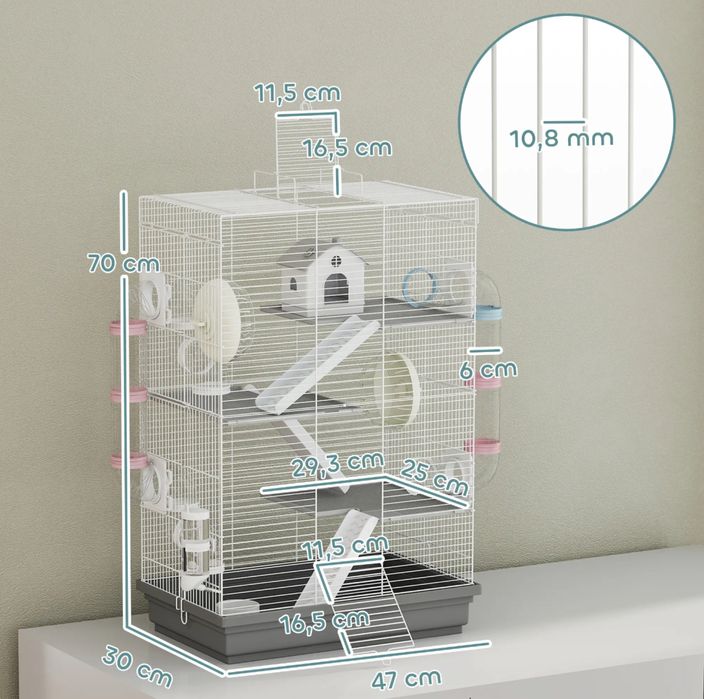 Gaiola para hamsters - NOVO! ENVIO GRATIS
