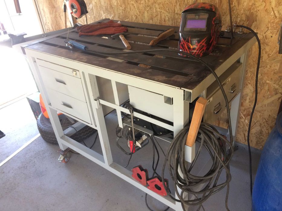Bancada serralheiro | mesa de soldadura