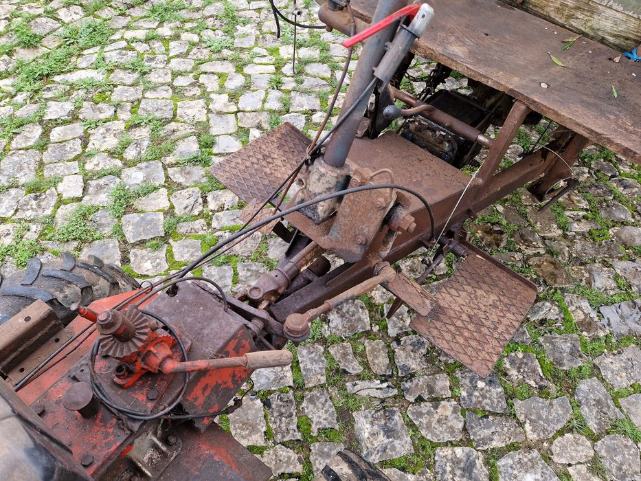 Motoenxada com reboque Ruggerini