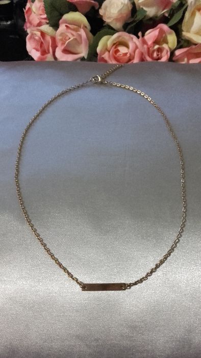 H&M Naszyjnik celebrytka złocona vintage