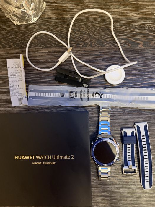 Huawei Watch Ultimate 2 Niebieski igla wolna sprzedaż paragon