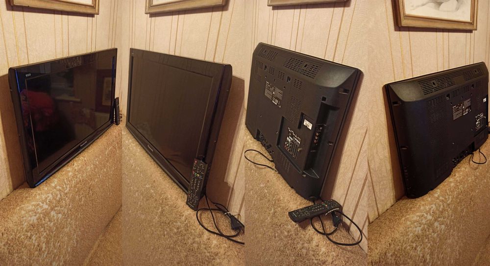 Telewizor/monitor Panasonic TX-L32X10P analog + oryg pilot