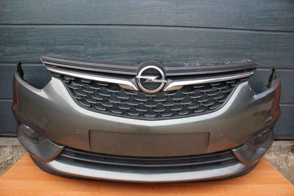 ZDERZAK PRZÓD PRZEDNI OPEL ZAFIRA C PO LIFT Z10A ATRAPA EUROPEJSKA KOMPLETNY !!!SUPER STAN!!!