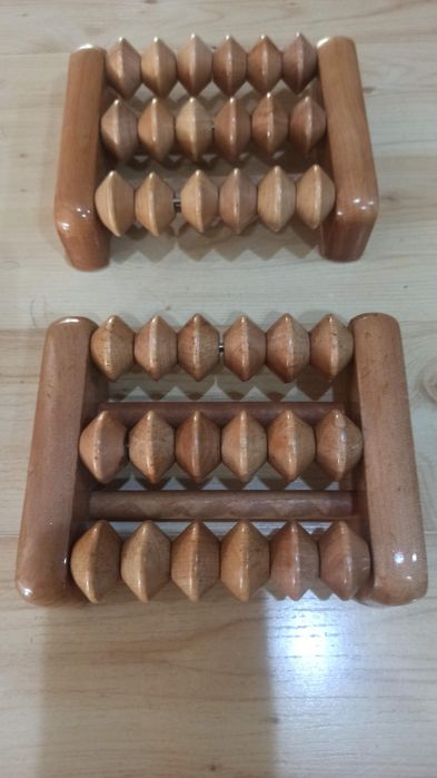 Ferramentas de massagem de madeira