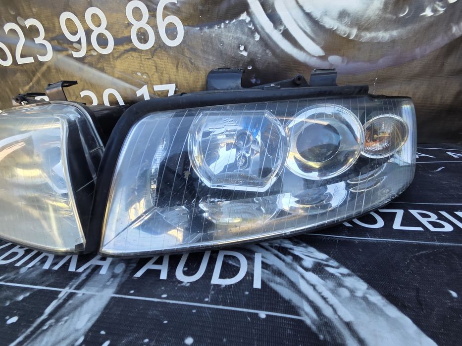 Фари ауді а4б6 галоген