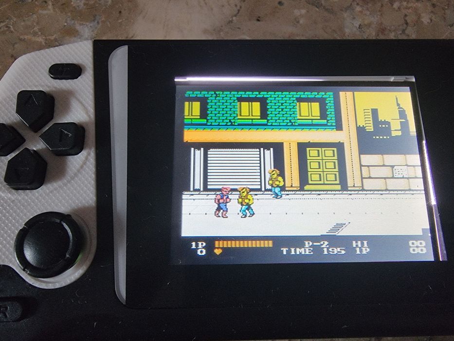 Consola retro como nova 500 jogos em 1.