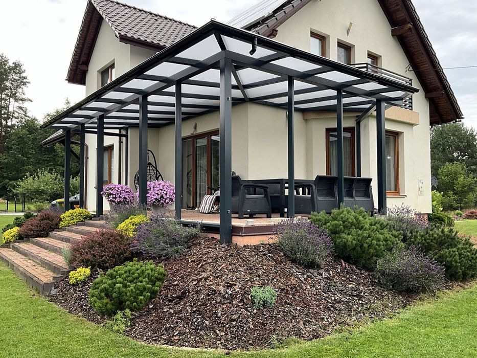 Zadaszenie tarasu, ogród zimowy. SOLIDNE !  Nie aluminium.