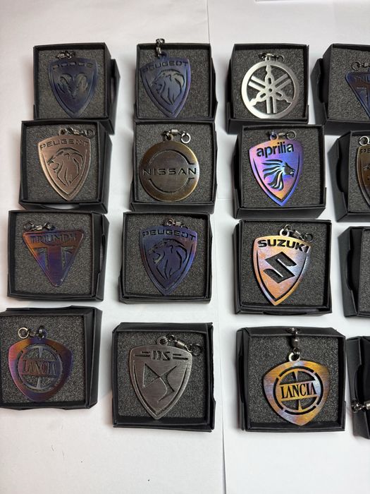 Премиальный титановый брелок (Handcrafted) в подарочной упаковке