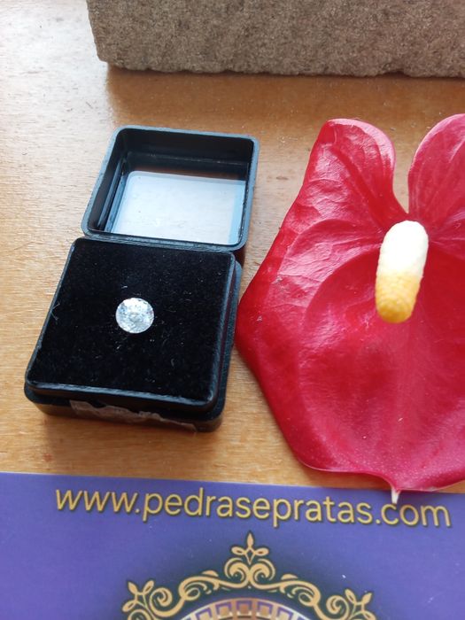 Diamante CVD Certificado 0,45 ct | 5 mm | Lapidação Portuguesa Certificada