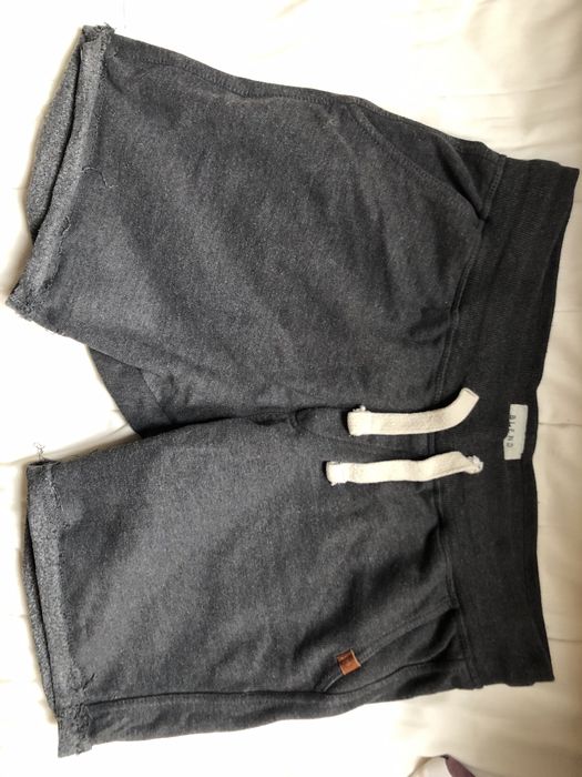 Ciemnoszare spodenki bawełniane marki Blend r. 38