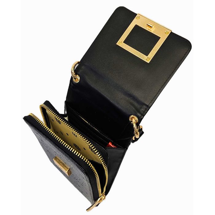 MONNARI Torebka Damska Listonoszka Na Ramię Torebko-Portfel Beżowa