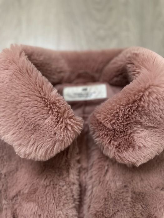Еко-шуба H&M 6-8 лет