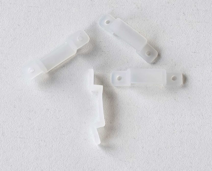 Braçadeira fita tira LED 1cm