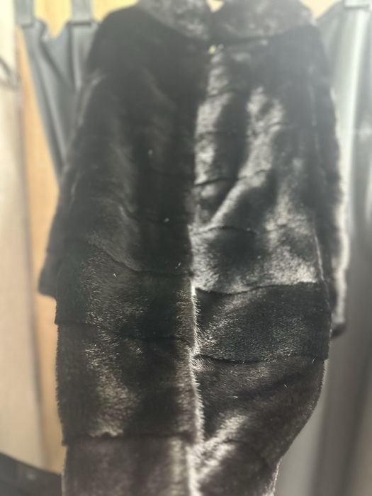 Шуба плюшка плюш  норка норкова преміум люкс Blackglama шубка Ідеал