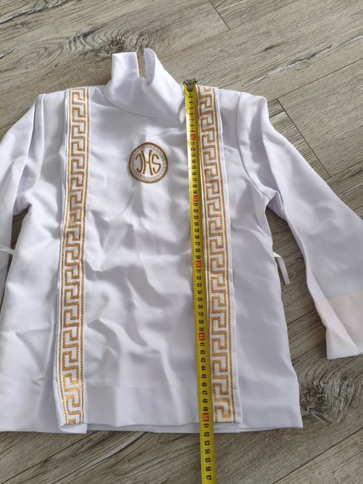 Chłopięcy strój komunijny 134 + buty
