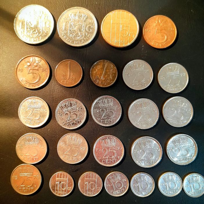Lote moedas da Holanda