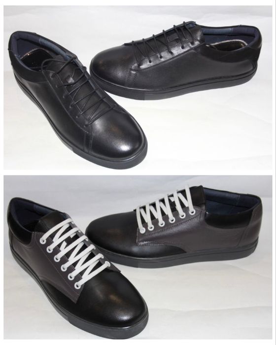 Шкіряні кеди Zanzara 42-43 кеды