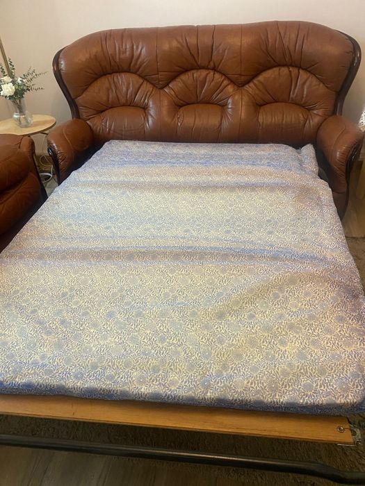 Sofá-Cama de 3 lugares + 2 sofás individuais