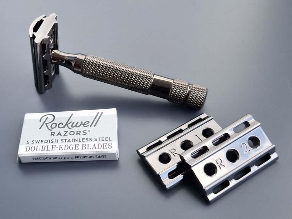 Бритва Rockwell 6 C Gunmetal + леза