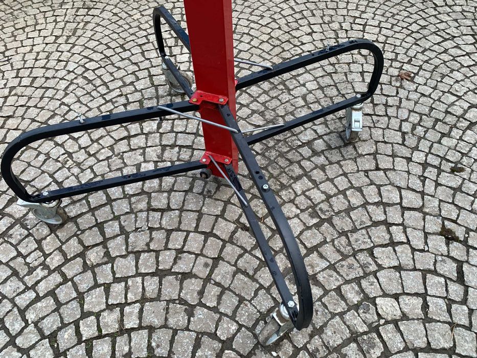 Podnośnik płyt GK gipsowych kartonowych Składany Levpano Płyty Winda