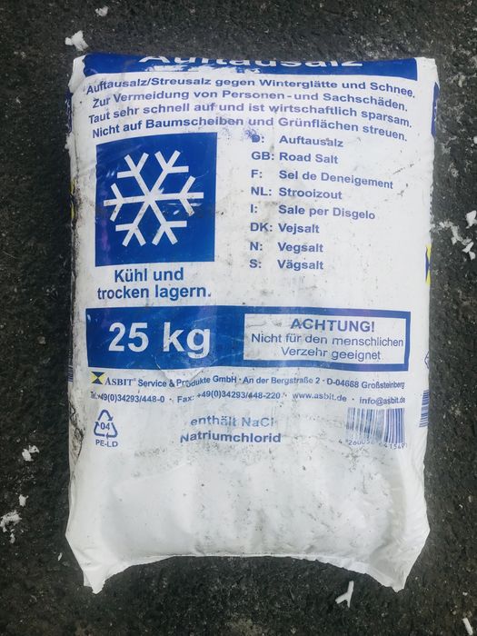 Sól drogowa 25 kg /Odsniezania