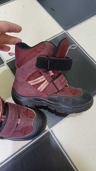 Черевики Geox на дівчинку 28 розмір Ботинки Geox