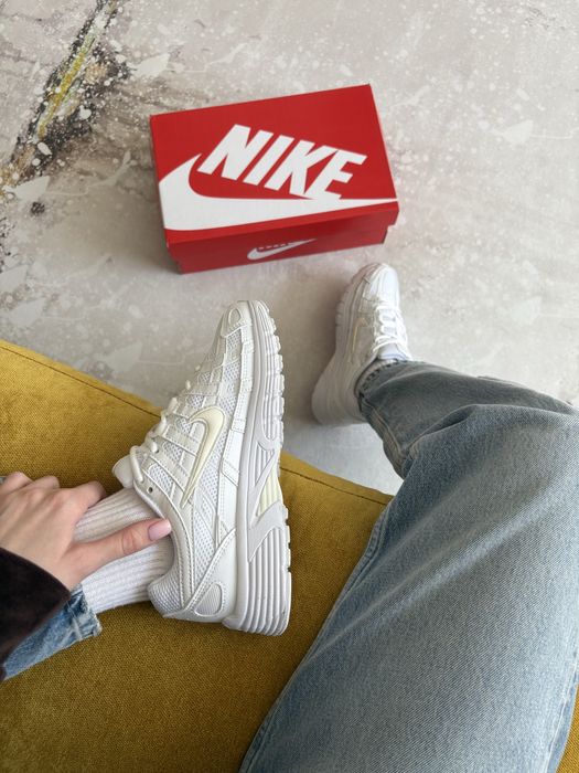 Nike P-6000 Triple White (36-45р)