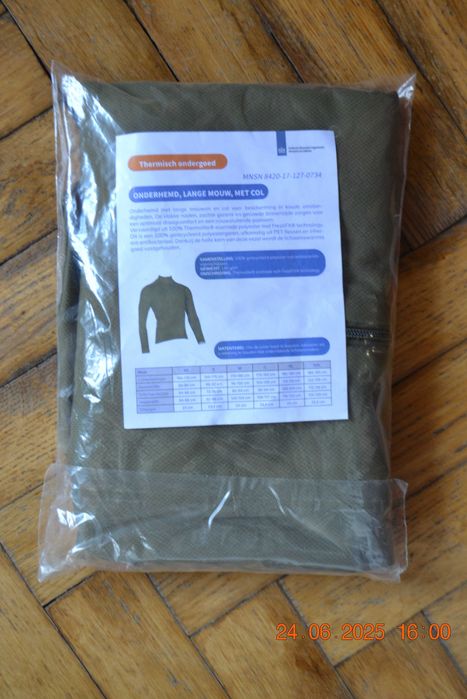 Термобельё. Водолазка. Длинный рукав. Нидерланды (Голландия). L. 07.23