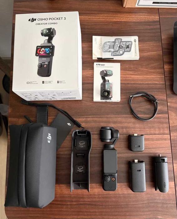 Kamerka DJI Osmo Pocket 3 z akcesoriami w zestawi