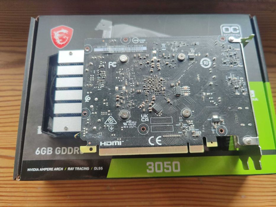 Do PC grafika MSI GeForce RTX 3050 VENTUS 2X 6G OC