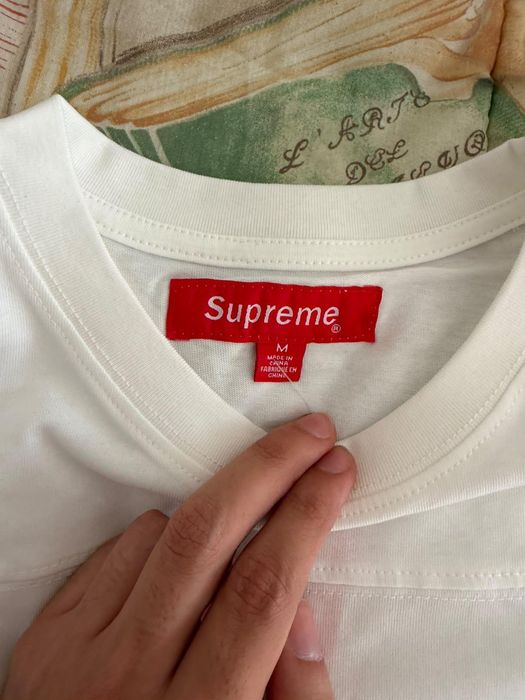 Camisas de manga comprida da Supreme