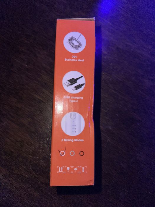 Портативний капучинатор з USB-зарядкою