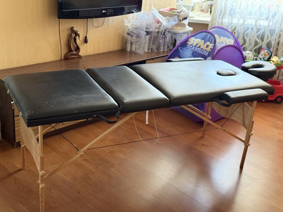 Стіл кушетка масажний складаний дерев'яний