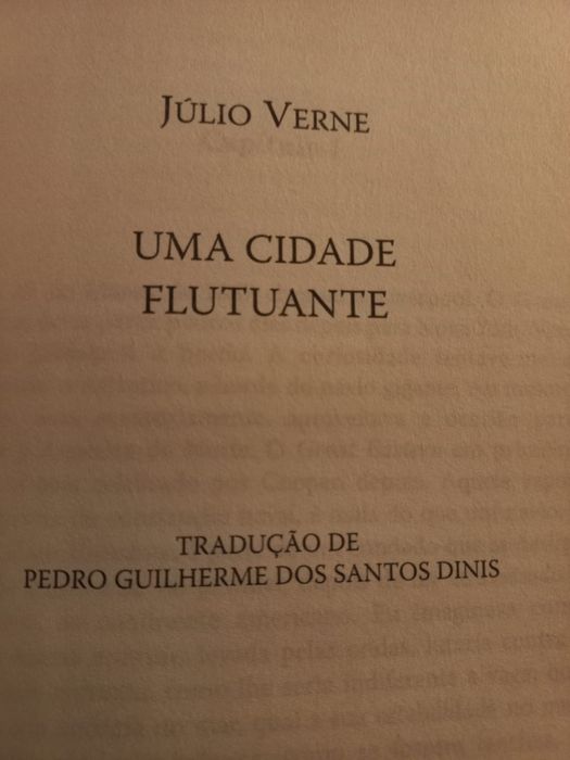 Livro Cidade Flutuante