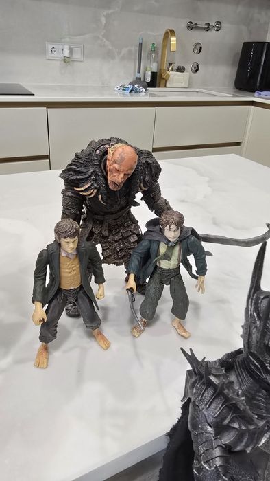 Diamond select toys + toy bizz senhor dos aneis coleção