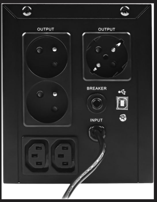 ДБЖ Блок живлення Micro UPS 1500 2x9Ah (900/1500 Вт)