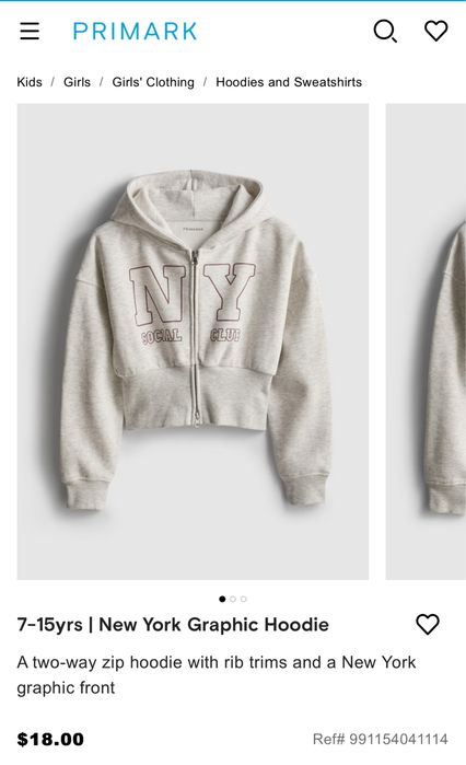 Кофта світшот худі фліс сірий меланж 134