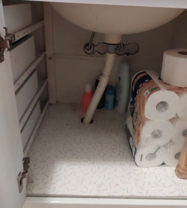 Móvel wc com lavatório, mármore