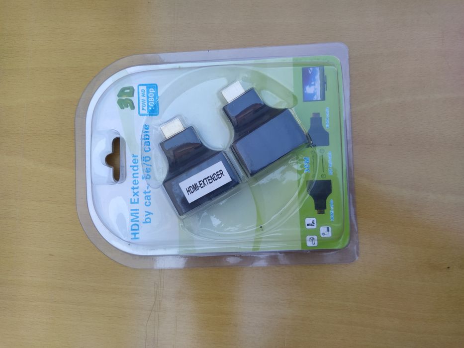 HDMI Extender by cat-5e/6 cable