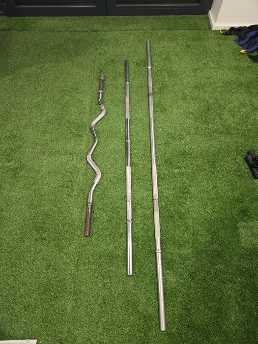 Barras de musculação 28 mm