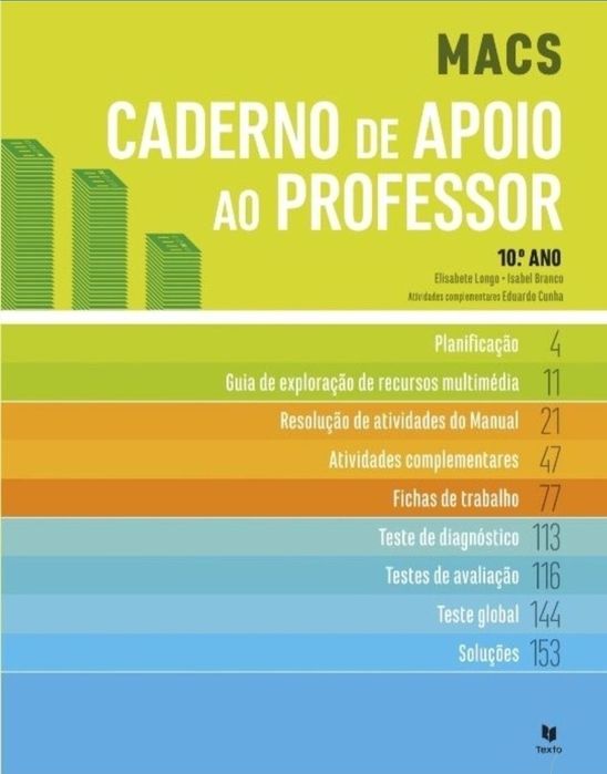 Recursos do Professor - MACS 10° ano