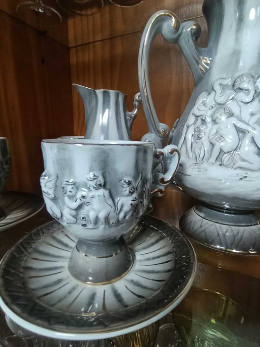 Conjunto de serviço Chá Porcelana