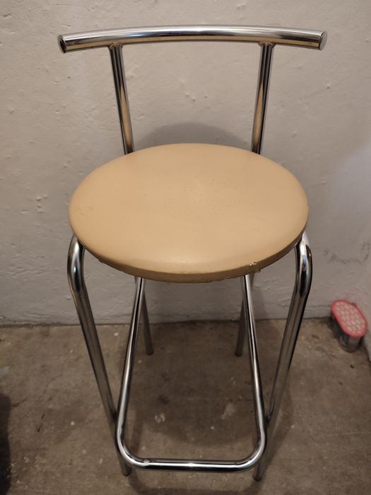 2 hokery krzesła barowe wysokie