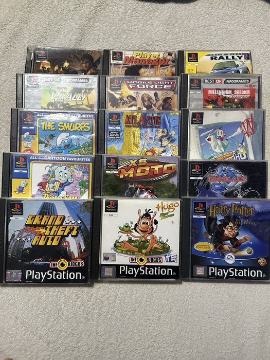 Jogos PlayStation 1 (15jogos)