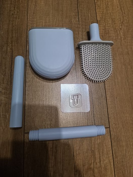 Komplet 3 szczotek silikonowych do WC