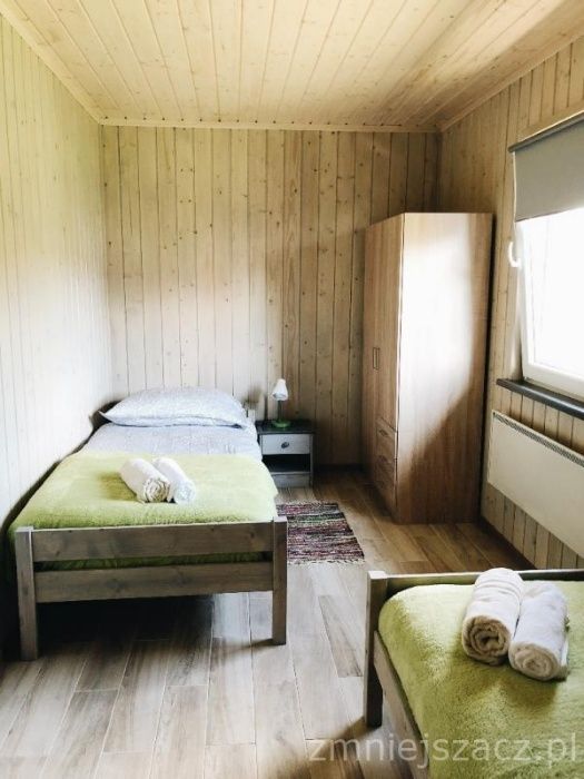 Domek letniskowy /Mikołajki/ogrzewany/ widok na jezioro