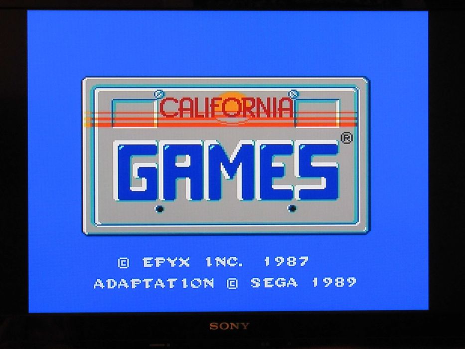 Jogo Sega Master System California Games