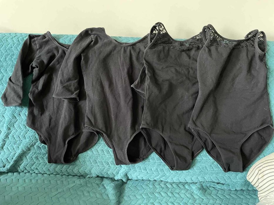 Komplet body 146-152, taneczne