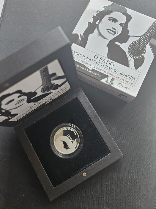 Moedas Prata Proof "O Fado"